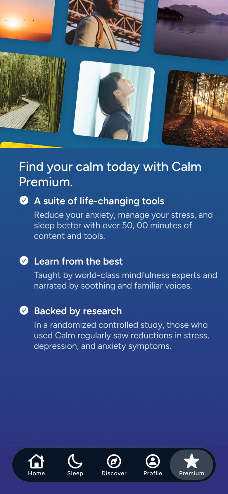 Premium: suite of tools, learn from the best and backed by research.