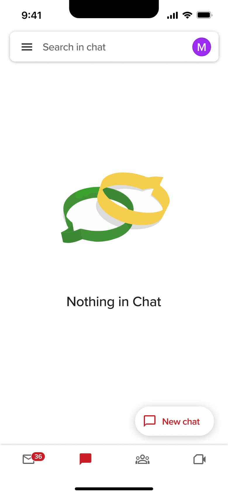Chat tab: nothing in chat.