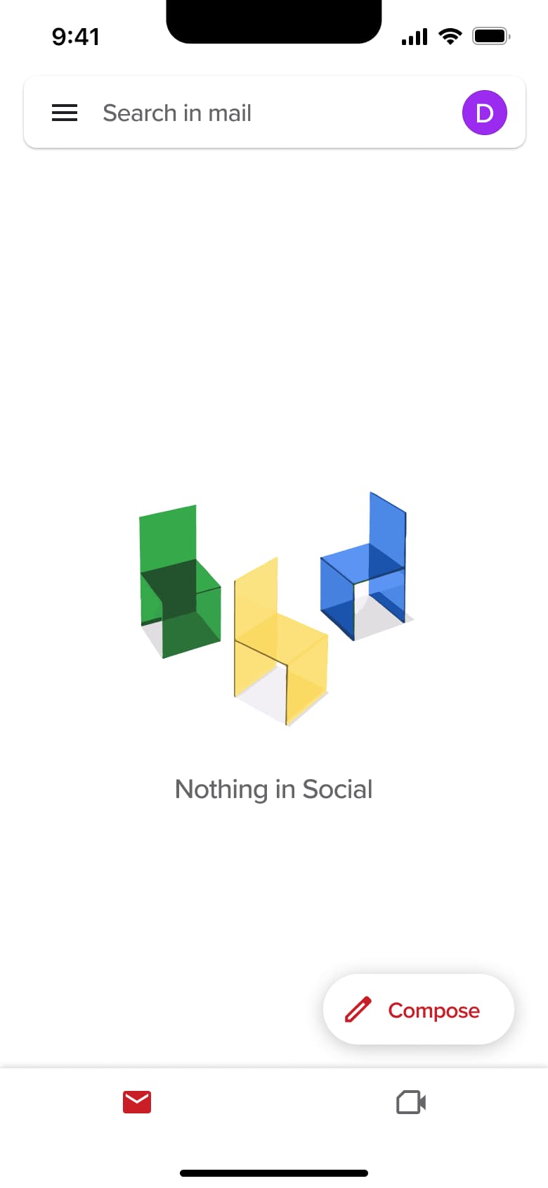 Nothing in Social.