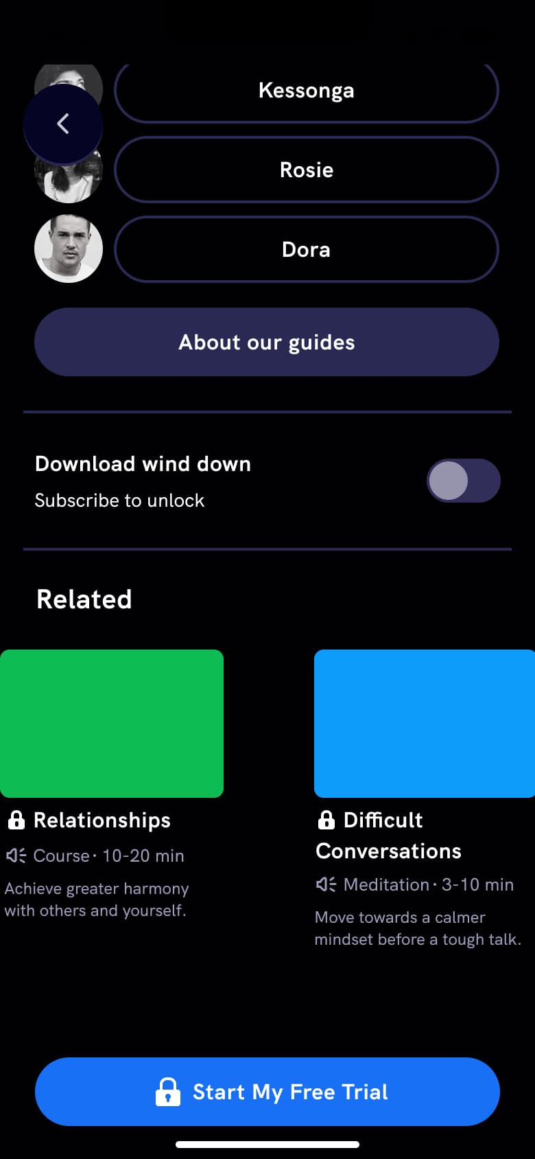 Related courses with locked badges.