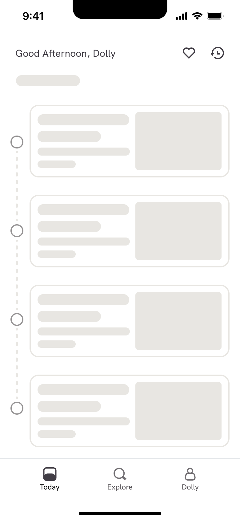 Headspace flow, step 1: today 1