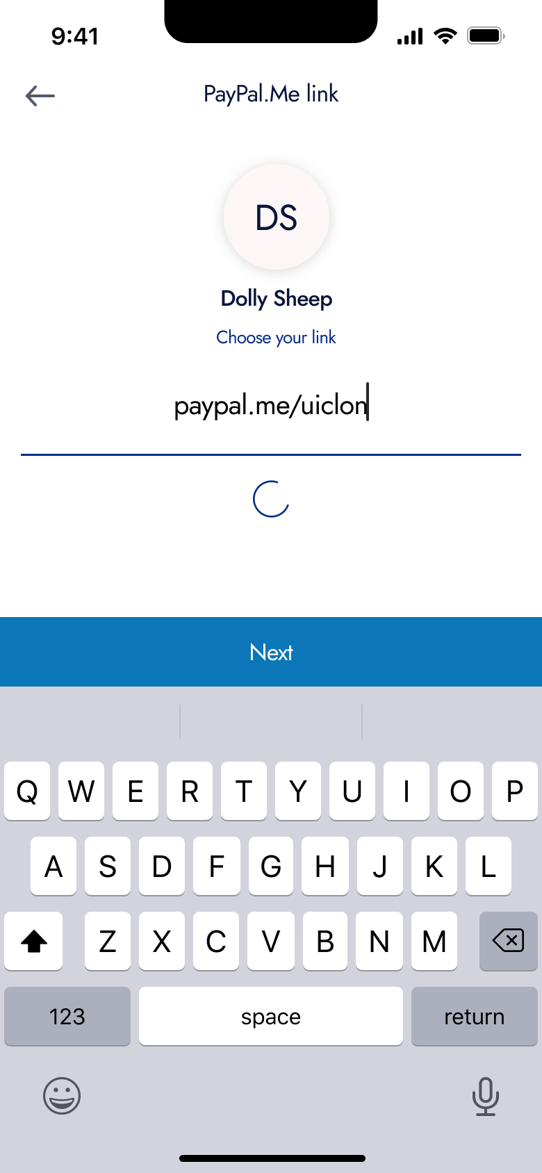 Payment link availability checking.