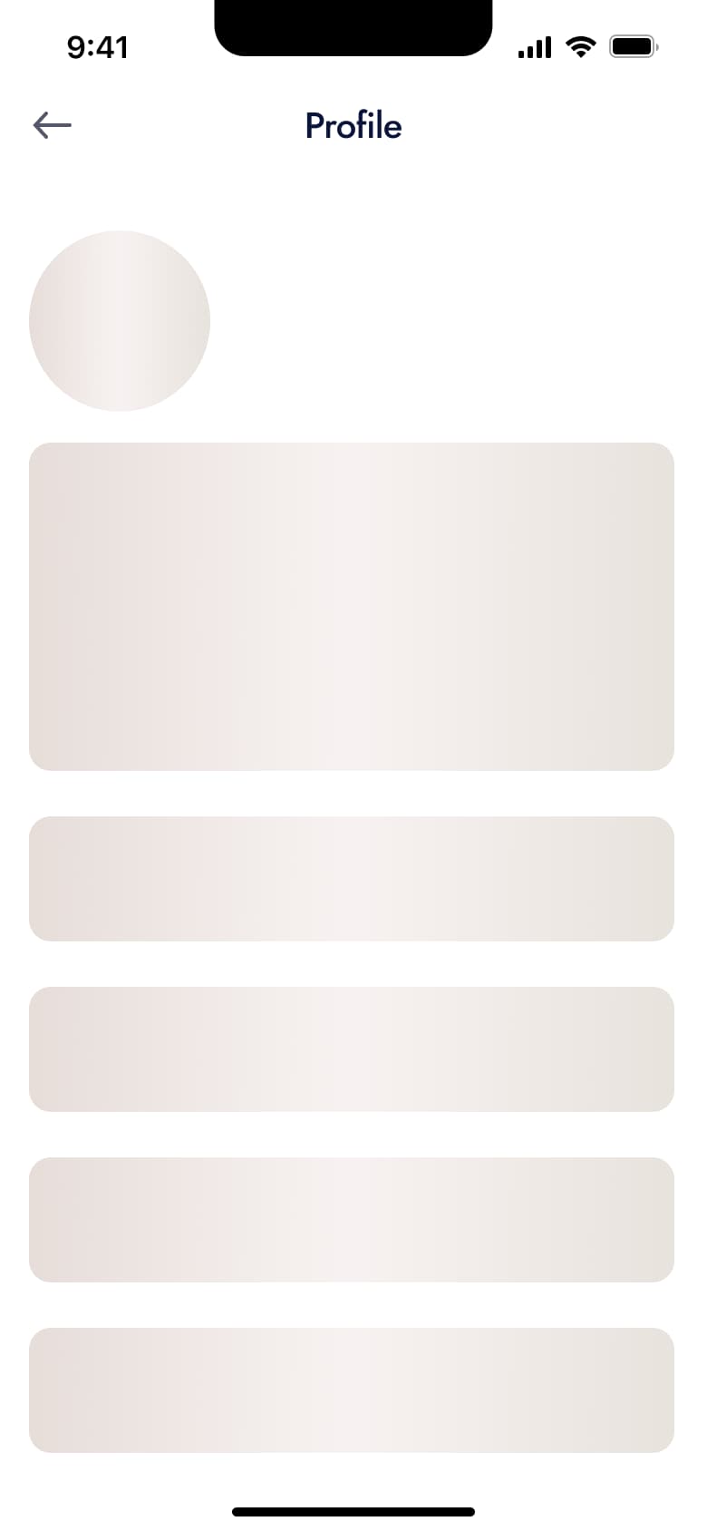 PayPal flow, step 1: create profile 2