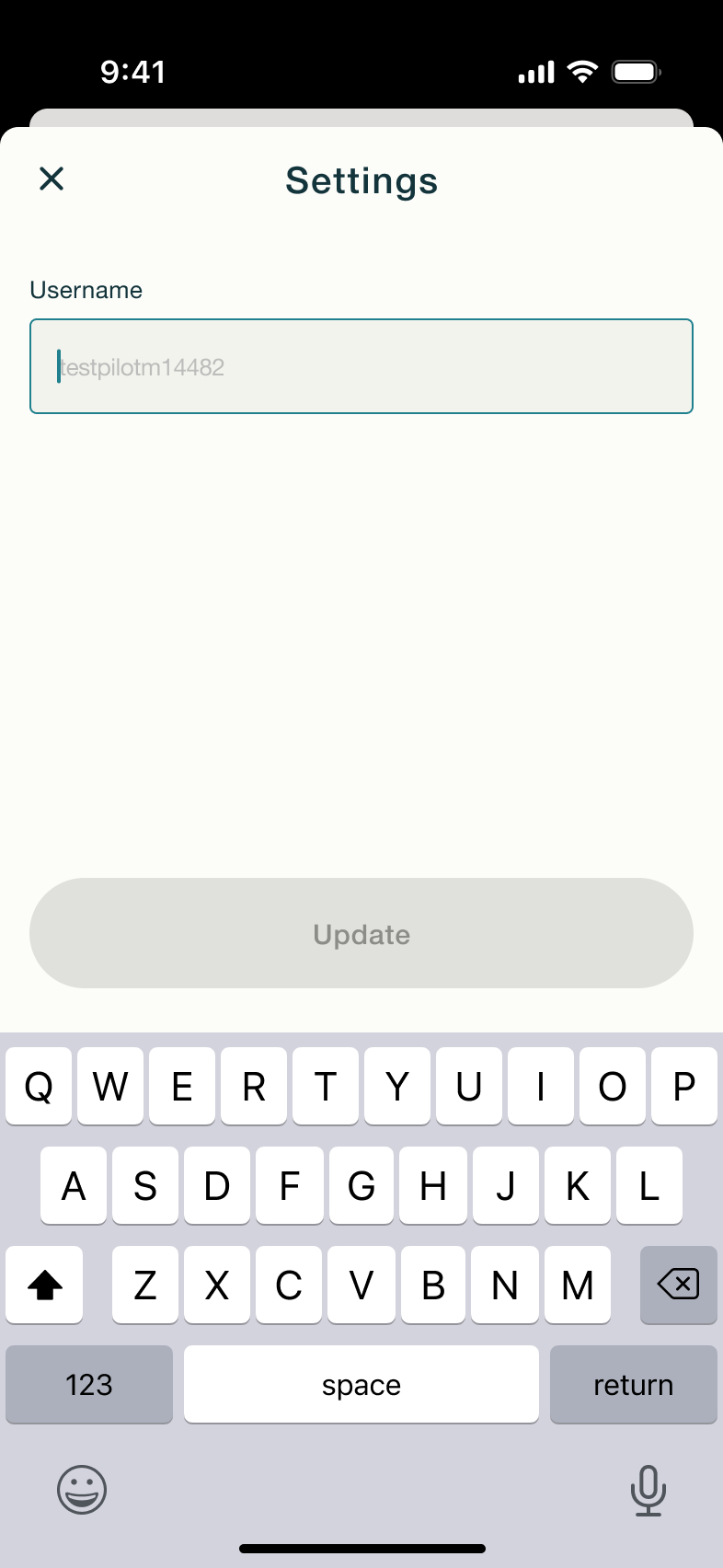 Username field focused.