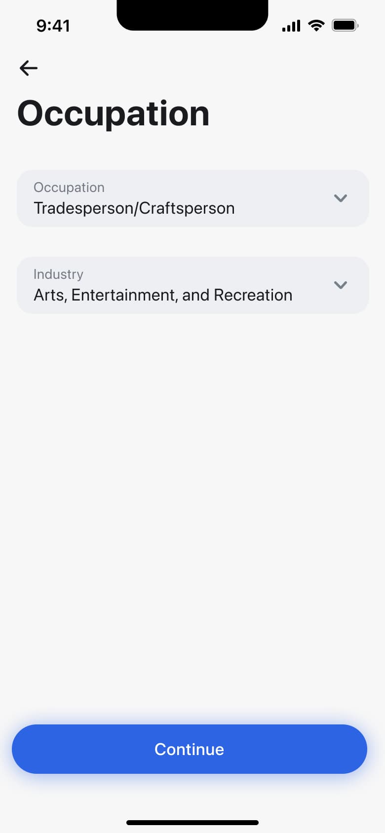 Revolut flow, step 1: stocks 29