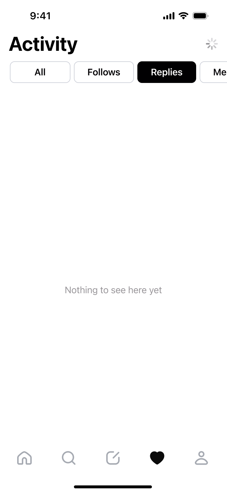 Activity replies: nothing to see here yet.