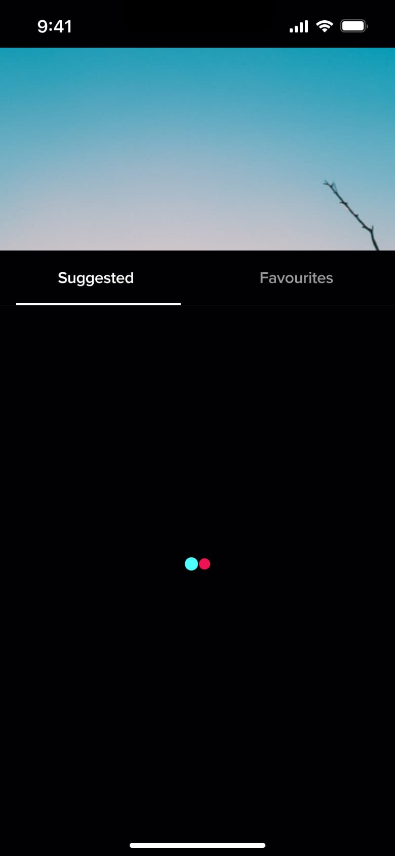Question prompts panel loading over camera.