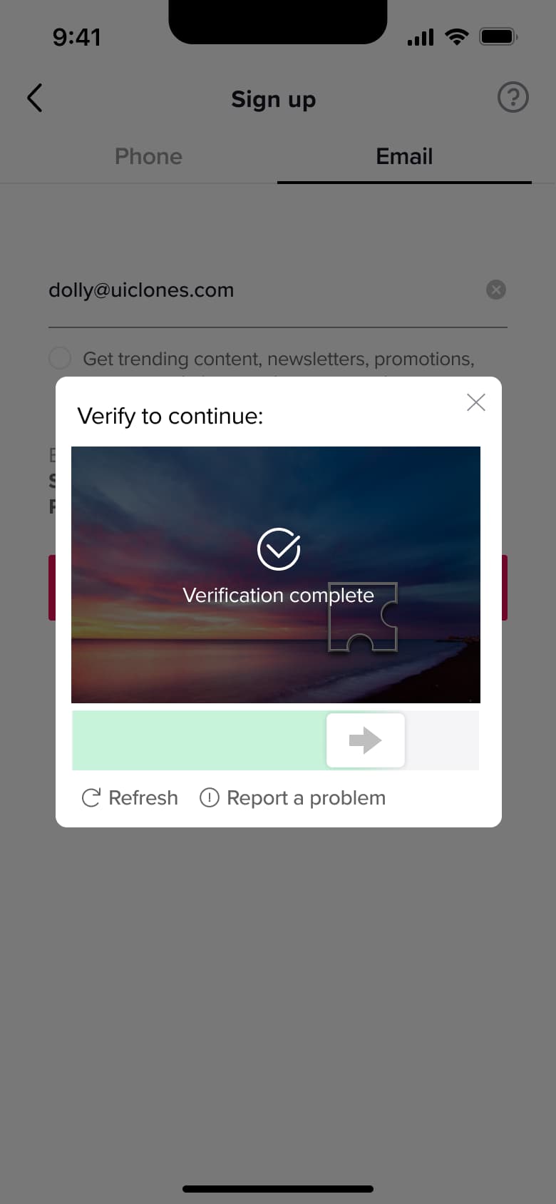 Captcha verification complete.